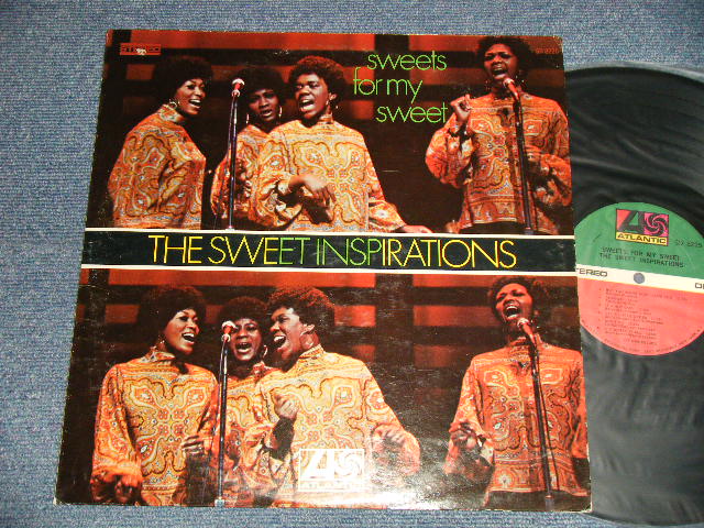 画像1: The SWEET INSPIRATIONS - SWEETS FOR MY SWEETS ("MO" AT BOTTOM Label)  (Ex++/Ex+ Looks:Ex+++ BB) / 1969 US AMERICA  ORIGINAL "GREEN & RED with 1841 BROADWAY Label" Used LP   