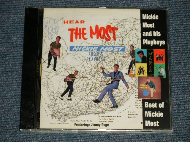 画像1: Mickie Most And His Playboys ‎- Hear The Most - Best of Mickie Most(MINT-/MINT) / 1998 GERMANY GERMAN ORIGINAL Used PRESS-CD