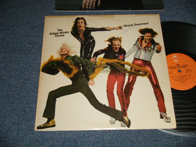 画像1: EDGAR WINTER GROUP - SHOCK TREATMENT: With CUSTOM INNER(Matrix #A)AL-32461-1G MCR C2 B)BL-32461-1C MCR A3) (Ex/Ex++ WOFC. WOBC,  TOC) / 1974 US AMERICA ORIGINAL "ORANGE Label" Used LP  