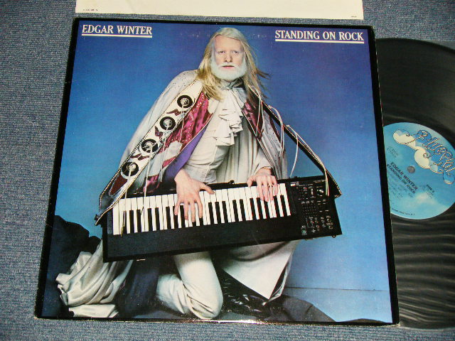 画像1: EDGAR WINTER - STANDING ON ROCK : With CUSTOM INNER(Matrix #A) AL-36494-2B MASTERDISK BK B) BL-36494-2B MASTERDISK BK) (Ex++/MINT-) / 1981 US AMERICA ORIGINAL Used LP  