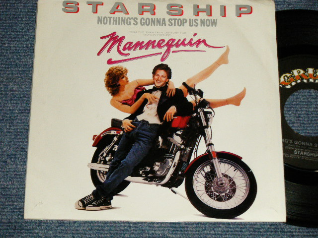 画像1: STARSHIP - A) NOTHING'S GONNA STOP US NOW  B) LAYIN' IT ON THE LINE (Ex++/Ex+++) / 1987 US AMERICA ORIGINAL Used 7" 45rpm Single with PICTURE Sleeve