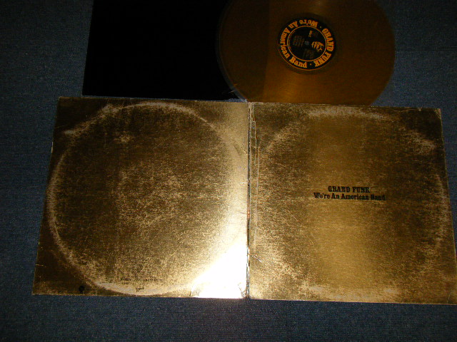 画像1: GFR / GRAND FUNK RAILROAD - WE'RE AN AMERICAN BAND (Matrix A) SMAS-1-11207  Z10 → ✲ STERLING  B) SMAS-2-11207  Z10 ← ✲) "LOS ANGELES Press" (Ex+/Ex++) / 1973 US AMERICA ORIGINAL 1st Press"GOLD WAX Vinyl" Used LP 