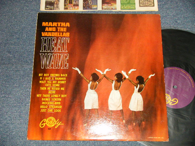 画像1: MARTHA and The VANDELLAS - HEAT WAVE (Ex+++/Ex++) / 1963 US AMERICA ORIGINAL "1st press Number Credit" MONO Used  LP 