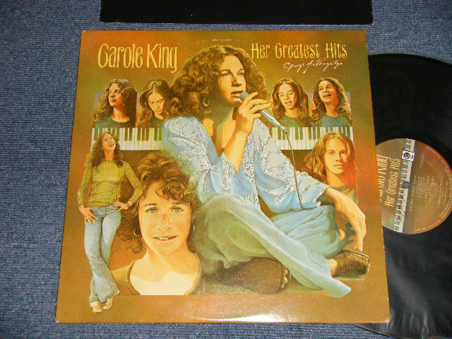 画像1: CAROLE KING - HER GREATEST HITS (Ex++/Ex++) / 1978? US AMERICA ORIGINAL 2nd Press "COATING Cover" Used LP