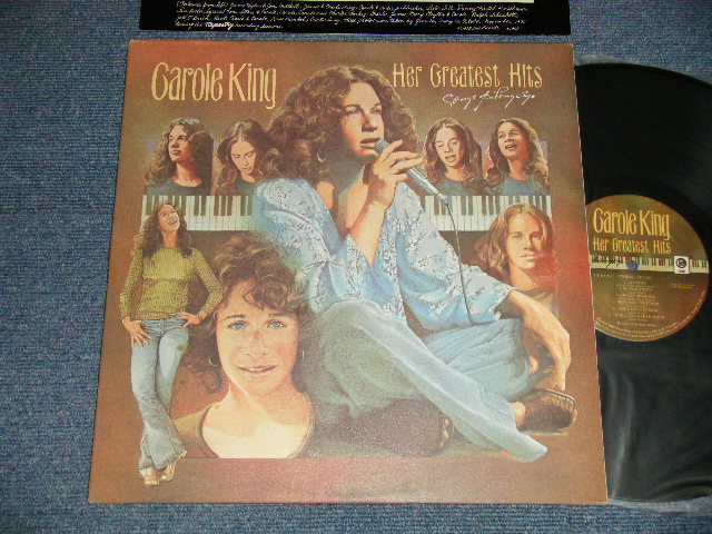 画像1: CAROLE KING - HER GREATEST HITS (Ex+++/MINT-) / 1978 US AMERICA ORIGINAL 1st Press "TEXTURED Cover" Used LP
