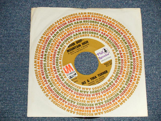 画像1: IKE & TINA TURNER - A) RIVER DEEP-MOUNTAIN HIGH  B) I'LL KEEP YOU HAPPY (Ex+++/Ex+++) / 1969 US AMERICA REISSUE Used 7"Single  