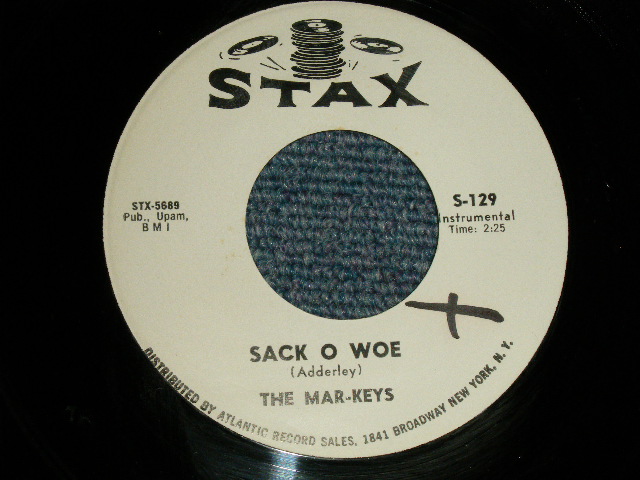 画像1: The MAR-KEYS - A) SACK O WOE  B) SAILOR MAN WALTZ (Ex+++/Ex+++ WOL) / 1962 US AMERICA ORIGINAL "WHITE LABEL PROMO" Used 7"45 