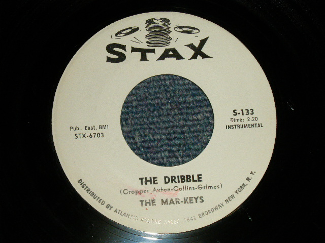 画像1: The MAR-KEYS - A) THE DRIBBLE B) BO-TIME (Ex+++/MINT- WOL) / 1963 US AMERICA ORIGINAL "WHITE LABEL PROMO" Used 7"45 