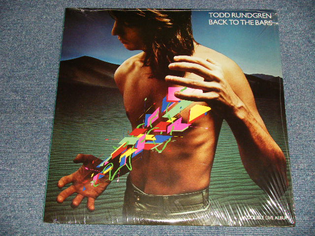 画像1: TODD RUNDGREN - BACK TO THE BARS (SEALED Cutout)/ 1987 US AMERICA REISSUE "BRAND NEW SEALED" 2-LP 