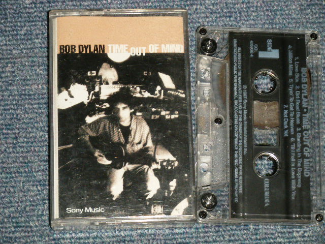 Bob Dylan Time Out Of Mind Mint Mint 1997 Us America Original Used Cassette Tape パラダイス レコード