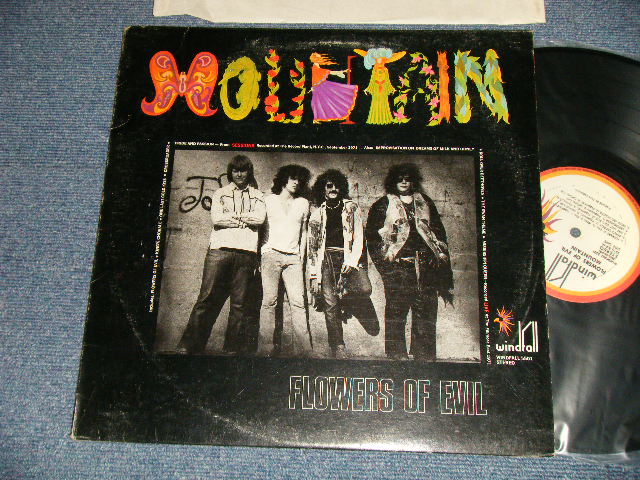 画像1: MOUNTAIN - FLOWERS OF EVIL (Matrix #A)WF-5501-SA RE  B)WF-5501-SB RE) (Ex+/Ex++) / 1971 US AMERICA ORIGINAL Used LP 