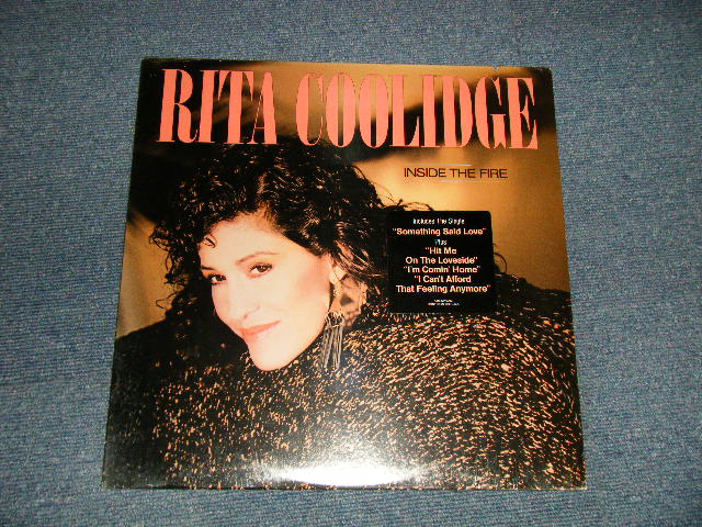 画像1: RITA COOLIDGE - INSIDE THE FIRE (SEALED) /1984 US AMERICA ORIGINAL "BRAND NEW SEALED" LP 