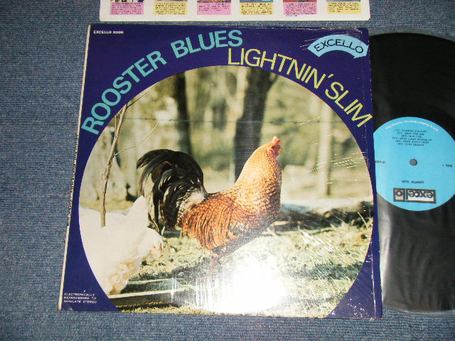 画像1: LIGHTNIN' SLIM -  ROOSTER BLUES (MINT-/MINT-) / Early 1970's? VersionUS AMERICA REISSUE Used LP  