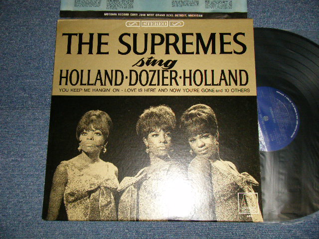 画像1: THE SUPREMES - SING HOLLAND DOZIER HOLLAND (Ex+++/MINT-) /1967 US AMERICA ORIGINAL STEREO Used LP 