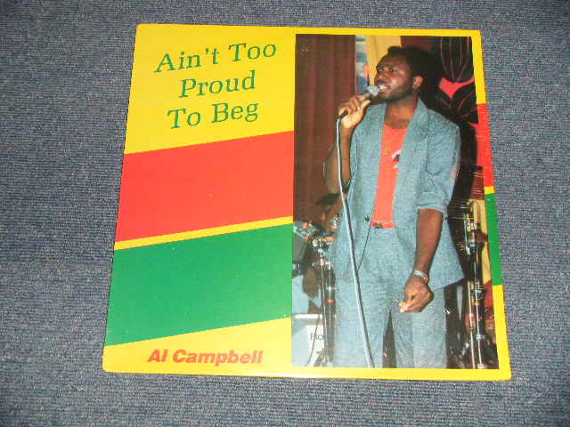 画像1: ALI CAMPBELL - AIN'T TOO PROUD TO BEG(SEALED) /  US AMERICA ORIGINAL "BRAND NEW SEALED" LP 