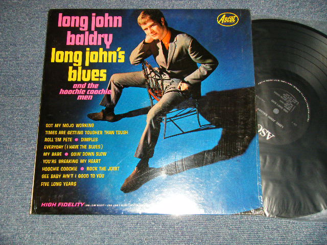 画像1: LONG JOHN BALDRY - LONG JOHN'S BLUES (MINT-/Ex+++ B-5:Ex) / 1965 US AMERICA ORIGINAL MONO USED LP 