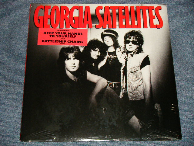 画像1: GEORGIA SATELLITES - GEORGIA SATELLITES (SEALED Cutout, With HYPE Seal) / 1986 US AMERICA ORIGINAL "BRAND NEW SEALED" LP