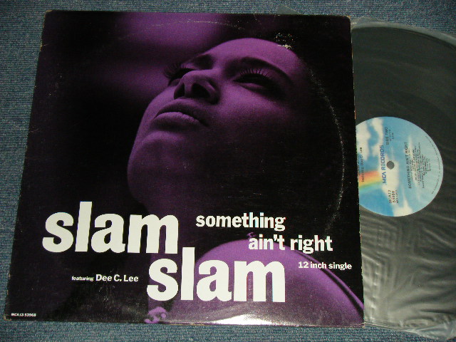 画像1: SLAM SLAM Featuring Dee C. Lee (PAUL WELLER Family)  - SOMETHING AIN'T RIGHT (Ex+/MINT- EDSP) / 1990 US AMERICA ORIGINAL "PROMO" Used 12" 