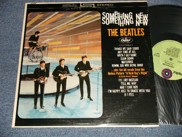 画像1: The BEATLES -  SOMETHING NEW (Matrix #A)ST-1-82108 WI B)ST-2-82108 WI) "JACKKSONVILL Press in ILLINOIS(Ex++/MINT- EDSP) / 1969 Version US AMERICA ORIGINAL "RECORD CLUB EDITION / GREREN Label" STEREO Used LP