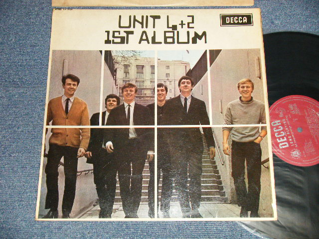 画像1: UNIT 4+2  - 1ST ALBUM 'Matrix #  A)ARL-6779-1A B)ARL-6780-1A) (Ex+++, Ex++/MINT-) /1965 UK ENGLAND ORIGINAL "MAROON With UN-Boxed DECCA Label" MONO Used LP
