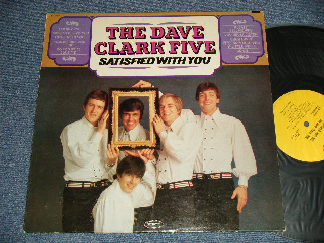 画像1: DAVE CLARK FIVE - SATISFIED WITH YOU (Ex++/Ex++) / 1966 US AMERICA ORIGINAL MONO Used LP 