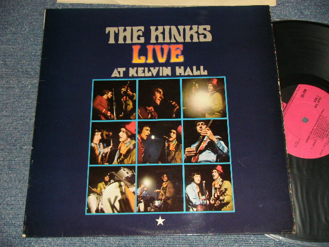 画像1: THE KINKS -  LIVE AT KELVINHALL (MATRIX #A) NPL 18191A-1 *F /B) NPL 18191B-1 *F) (Ex+++, Ex++/Ex+++) / 1968 UK ENGLAND ORIGINAL MONO Used LP 