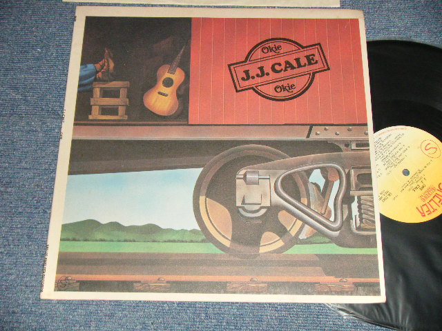 画像1: J.J. CALE  J.J.CALE  - OKIE (Matrix #A) MCA-448-W1 RFS/WSS □-G-□  B) MCA-449-W1 RFS/WSS □-G-□) "Pressed By Gloversville in NEW YORK" (MINT-/MINT-)  / 1974 US AMERICA ORIGINAL "TEXTURED Cover" "LEMON Color Label" Used LP