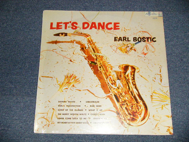 画像1: EARL BOSTIC - LET'S DANCE (SEALED) / US AMERICA REISSUE "BRAND NEW SEALED" LP 