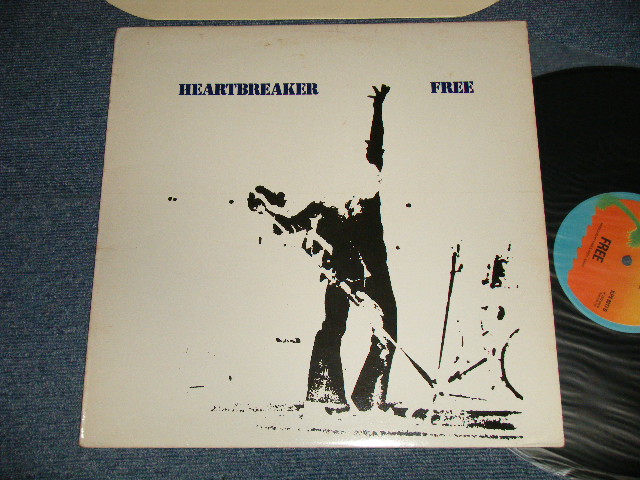 画像1: FREE - HEARTBREAKER (Ex++/Ex++ B-1:Ex EDSP) / 1974 Version UK ENGLAND REISSUE "ORANGE with BLUE RING Label" Used LP 