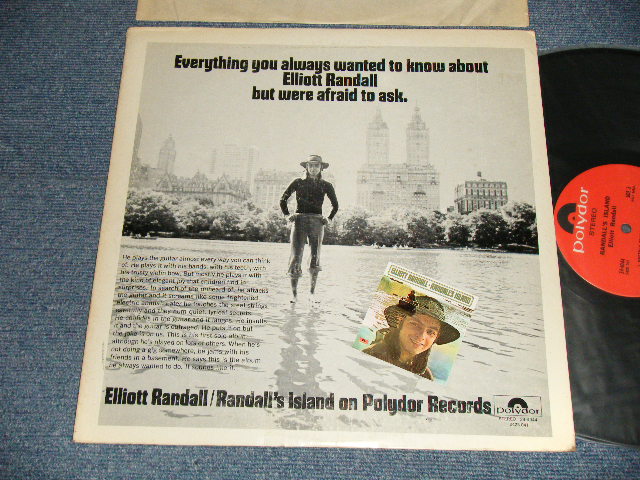 画像1: ELLIOTT RANDALL - Everything You Always Wanted To Know About Elliott Randall But Were Afraid To Ask / Randall's Island(Ex++/MINT-)/ 1970 US AMERICA ORIGINAL Used LP