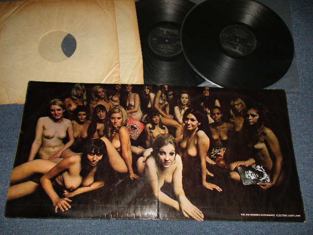 画像1: THE JIMI HENDRIX EXPERIENCE - ELECTRIC LADYLAND (MATRIX #A)61300x8 Ax//1  1 2  B)61300x9 A//2   1 0     C)613009(Hand Wtriting) B XXXXXX//1   1 2 0 D)61300x8 B//1  1)  (Ex++/Ex++ Looks:Ex+) / 1968 UK ENGLAND ORIGINAL STEREO Used 2-LP's