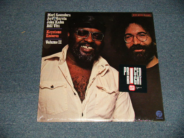 画像1: JERRY GARCIA of GRATEFUL DEAD +MERL SAUNDERS+JOHN KHAN+BILL VITT - KEYSTONE ENCORES Volume II (SEALED BB   /1988 US AMERICA REISSUE "BRAND NEW SEALED" LP 