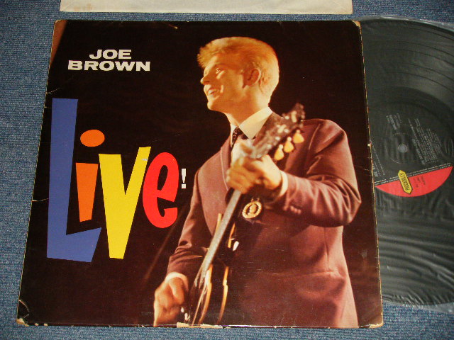 画像1: JOE BROWN - LIVE! (Ex+, VG+++/Ex++  EDSP) / 1963 UK ENGLAND ORIGINAL MONO Used LP 