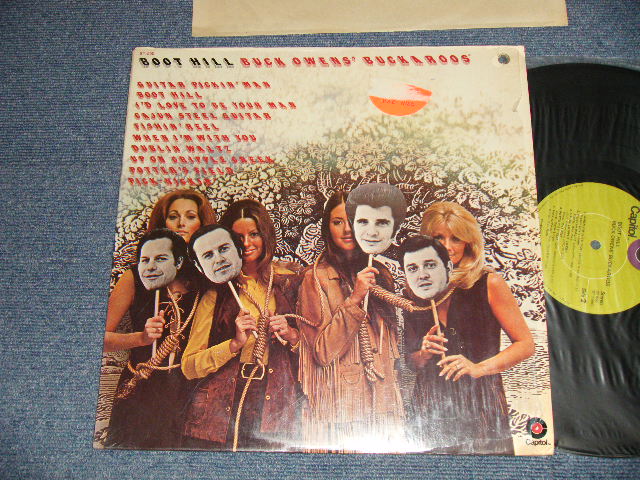 画像1: BUCK OWENS' BUCKAROOS - BOOT HILL (MINT-/MINT-  BB for PROMO) / 1970 US AMERICA ORIGINAL "PROMO Used LP 