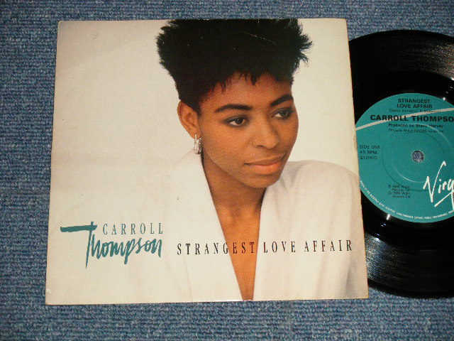 画像1: Carroll Thompson - A)Strangest Love Affair  B)Tonight (Ex++/Ex+++) / 1986 UK ENGLAND ORIGINAL Used 7"Single with PICTURE SLEEVE 