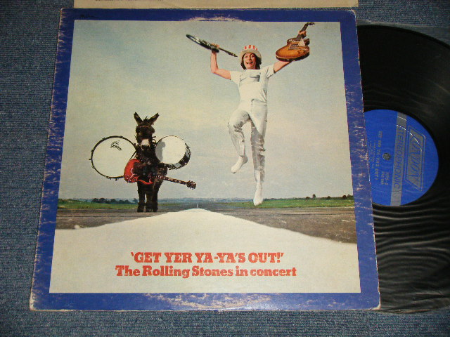 画像1: The ROLLING STONES - GET YER YA-YA'S OUT (Matrix #A) XZAL-10076-2 W B) XZAL0077-W)  "W/H.V. Waddall Co. Press in BURBANK jn CA"  (VG+++, Ex/Ex+++ EDSP)) / 1970 US AMERICA ORIGINAL Used LP