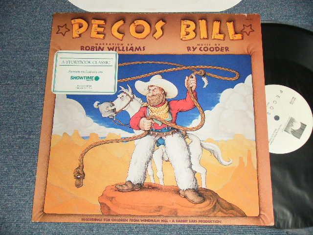 画像1: RY COODER / ROBIN WILLIAMS (NARRATION) - PECOS BILL (Ex++/MINT-)   / 1988 US AMERICA ORIGINAL "PROMO" Used LP 