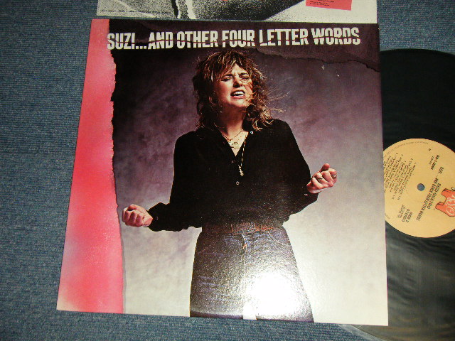 画像1: SUZI QUATRO - SUZI...AND OTHER FOUR LETTER WORDS : With CUSTOM INNER (Ex+++/MINT-) / 1979 US AMERICA ORIGINAL Used LP 