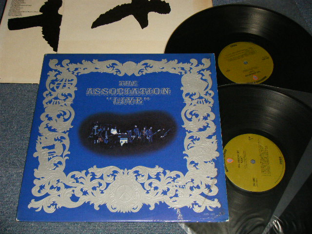 画像1: ost THE ASSOCIATION - LIVE (MINT-/MINT-, C-Ex+++ Looks:Ex++) / 1970 US AMERICA ORIGINAL1st Press "GREEN with WB Label" Used 2-LP