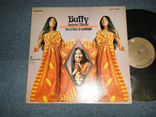 画像1: BUFFY SAINTE-MARIE - FIRE & FLEET & CANDLELIGHT (Ex+++/Ex+++) / 1967 US AMERICA ORIGINAL STEREO Used LP 