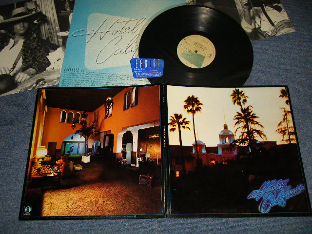 画像1: EAGLES - HOTEL CALIFORNIA : With Poster + Custom Inner Sleeve  (Matrix #A) 6E 103-A8 RE PRCW 1-111 STERLING V.O.L. B) 7E 1084 B-9 RE PRCW 1 1 1  IS FIVE PIECE LIVE" STERLING LH"PRCW/PRC RECORDING Co. Press in COMPTON in CA" (MINT-/MINT-) /1977 US AMERICA REISSUE Used LP 