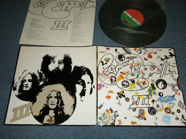 画像1: LED ZEPPELIN -  III (Matrix #A)ST-A-702005-AA MO (2) MR  (1) one ▵15193 MasterCraft PR So Made Be It - B)ST-A-702006-AA MO  MR  ▵15193-x(2) Two MasterCraft PR Do What Thou With It    "MO/MONARCH Press in CA") "MO/MONARCH Press in CA." (Ex+++/Ex+ A-1:Ex-) / 1970 US AMERICA ORIGINAL "1st Press '1841 BROADWAY' Label" Used LP With Original Inner sleev