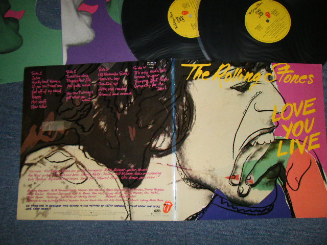 画像1: ROLLING STONES - LOVE YOU LIVE(Ex+++/MINT-) / 1977 FRANCE/FRENCH ORIGINAL 1st Press Used 2 LP's 