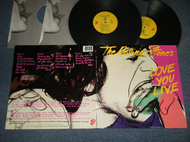 画像1: ROLLING STONES - LOVE YOU LIVE(MINT-/MINT-) / 1986 Version US AMERICA REISSUEUsed 2 LP's 