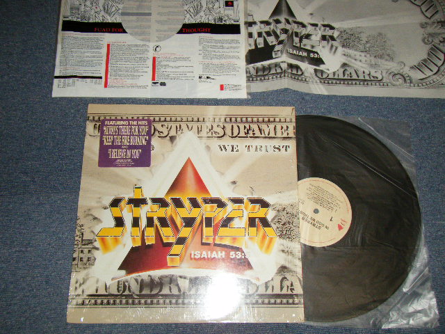 画像1: STRYPER - IN GOD WE TRUST (MINT-/MINT-) / 1988 US AMERICA ORIGINAL "With INSERTS" Used LP 