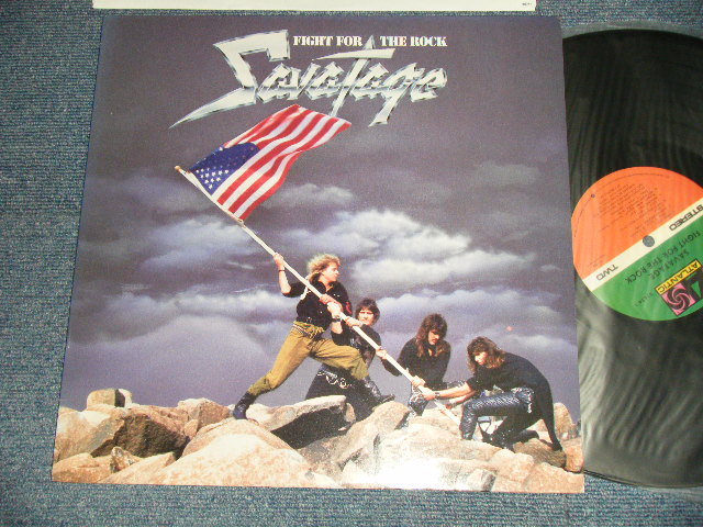 画像1: SAVATAGE - FIGHT FOR THE ROCK (MINT-/MINT) / 1986 US AMERICA ORIGINAL Used LP 