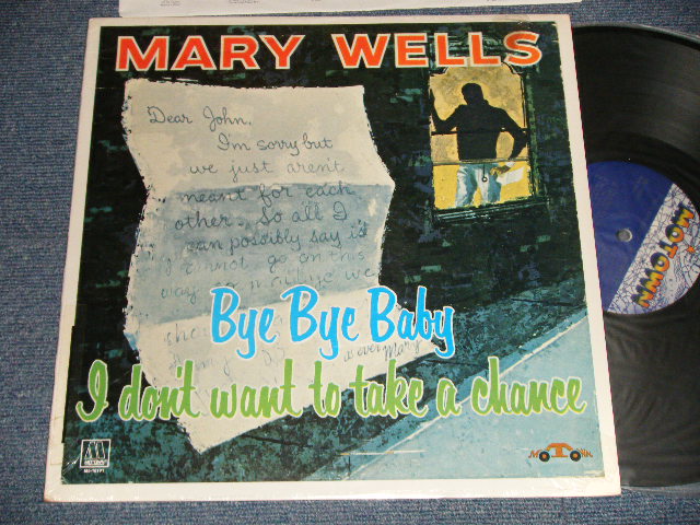 画像1: MARY WELLS - BYE BYE BABY - I DON'T WANT TO TAKE A CHANCE (MINT-/MINT) / 1981 Version US AMERICA REISSUE Used LP