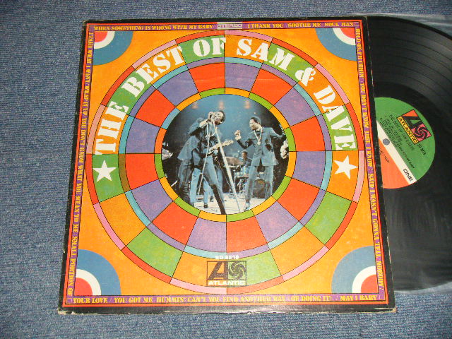 画像1: SAM & DAVE -THE BEST OF (Ex++/Ex++ Looks:Ex++) / 1969  US AMERICA ORIGINAL1st Press "1841 BROADWAY GREEN and RED LABEL" Used LP 