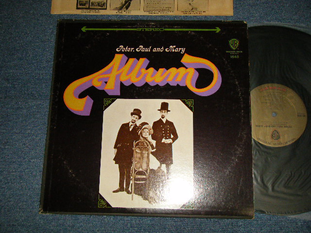 画像1: PP&M PETER PAUL & MARY - ALBUM (Ex+/Ex+++, Ex++) / 1966 US AMERICA ORIGINAL 1st Press "GOLD Label" "STEREO" Used  LP 