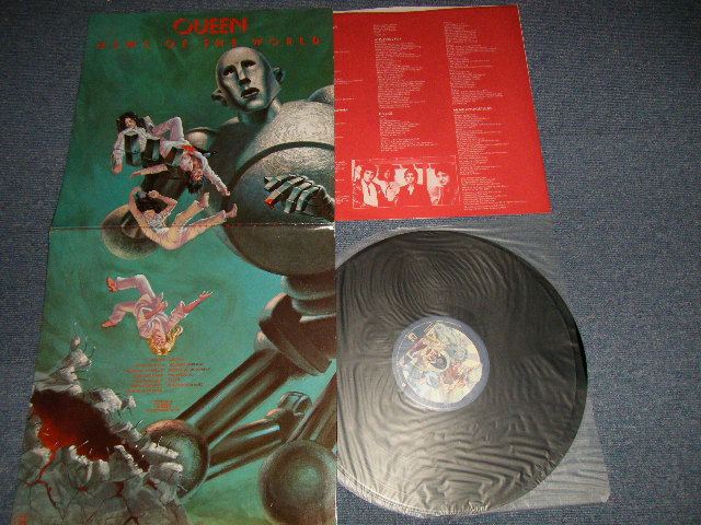 画像1: QUEEN - NEWS OF THE WORLD (Ex+++/MINT-) / 1977 US AMERICA ORIGINAL "Original BUTTERFLY Label" Used LP 